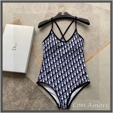 dior badeschlappen|dior swimwear for women.